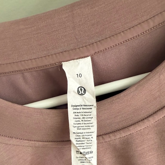 Lululemon Perfectly Oversized Cropped Crew
*softstreme* - Pink - Size 10 - Picture 14 of 14